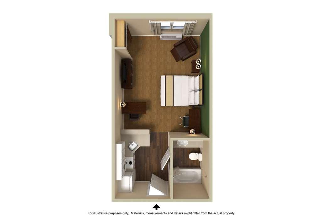 Extended Stay America Select Suites - Des Moines - Urbandale Clive Ruang foto